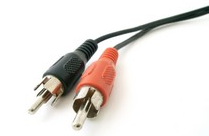 Cable with male RCA